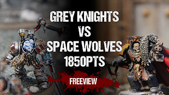 Warhammer 40,000 Battle Report: Grey Knights vs Space Wolves 1850pts - YouTube HD wallpaper