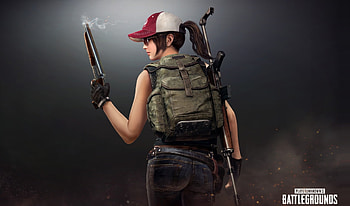Hot girl, online game, Playerunknown's Battlegrounds, game HD wallpaper