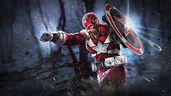 Red Guardian Marvel Future Fight HD wallpaper