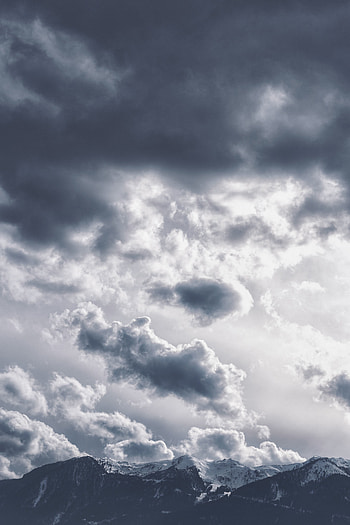Nature, Mountains, Clouds, Vertex, Tops HD phone wallpaper
