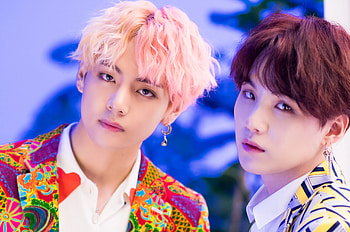 V (BTS), Music, V and Suga, BTS idol HD wallpaper