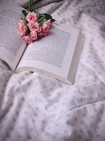 Flowers, Roses, Miscellanea, Miscellaneous, Bouquet, Cloth, Book HD phone wallpaper