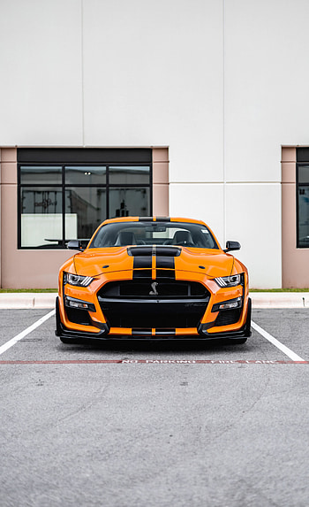Ford Mustang, front-view, car HD phone wallpaper