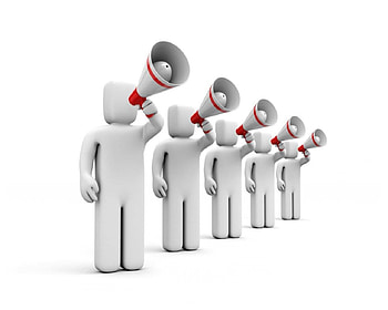 The Message, message, speak, men, bullhorns HD wallpaper