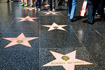 Hollywood celebrities, Famous stars, Tinseltown glamour, Iconic landmarks HD wallpaper