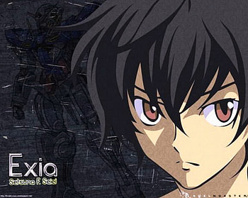 Gundam Exia Setsuna, calm, setsuna, young HD wallpaper