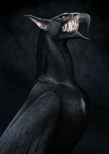 Art, Grin, Being, Creature, Fantastic HD phone wallpaper