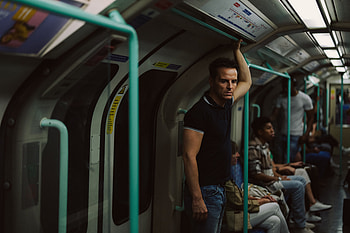 All of Us Strangers Movie Scene - Subway, movie, All of Us Strangers HD wallpaper