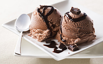 Chocolate, Gelato HD wallpaper