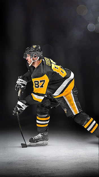 Sidney Crosby, Pittsburgh Penguins , Hockey excitement, NHL backgrounds HD phone wallpaper