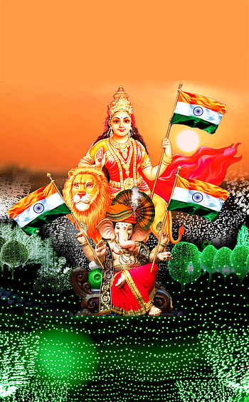 National Flag india, art, performance, tiranga, 2022, 15august HD phone wallpaper