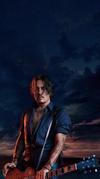 Depp, cloud, sky, johnny HD phone wallpaper