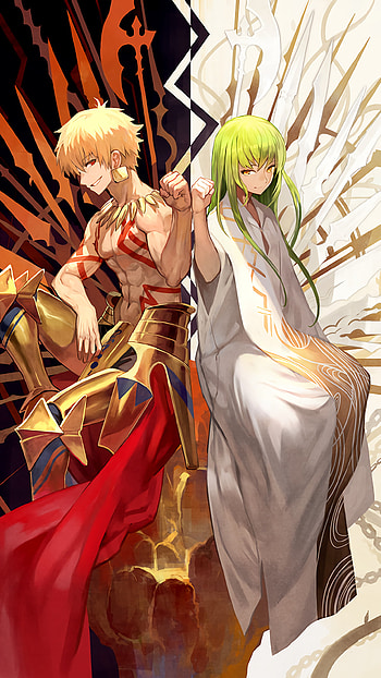 Enkidu, Gilgamesh (Fate/Zero) HD phone wallpaper