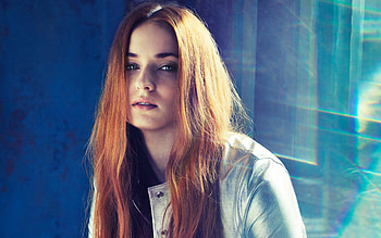 Sophie Turner, Redhead beauty, PC HD wallpaper