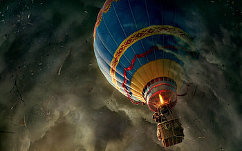 The Greatest and Powerful, attractions in dreams, creative pre-made, celebration, mist, love four seasons, fog, abstract, christmas, smoke, cool, balloon, xmas and new year, sky, fire, cloud HD wallpaper