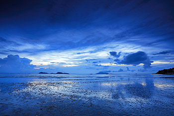 Nature, Water, Sky, Clouds, Horizon HD wallpaper