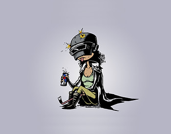 Hangover, minimal, PUBG, art HD wallpaper