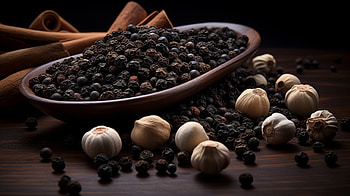 Aromatic Black Pepper and Spices, food, pepper HD wallpaper