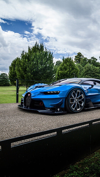 Bugatti Car, Bugatti Car Blue HD phone wallpaper