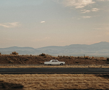 Desert, Cars, Road, Car, Old HD wallpaper