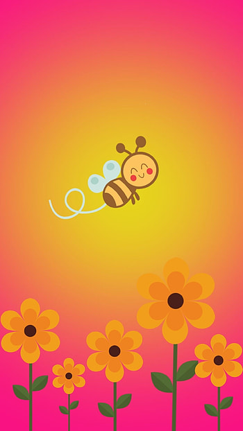 Bee, Cute bee , Sky art, Nature's delight HD phone wallpaper