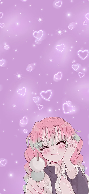 Kanroji Mitsuri, Kanroji_Mitsuri, Kimetsu_no_yaiba HD phone wallpaper