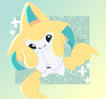 Jirachi, Fan Art, Original Pokmon HD wallpaper