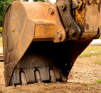 Digging In, industry, earth mover, construction, front loader, shovel, huge shovel HD wallpaper