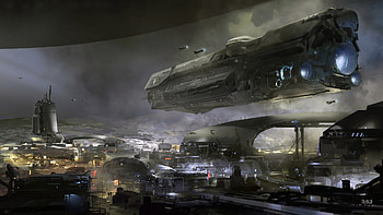 halo 5 guardians concept art game HD wallpaper