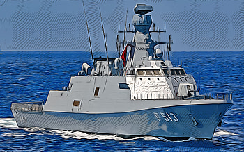 TCG Burgazada, F-513, , vector art, TCG Burgazada drawing, Turkish Naval Forces, creative art, TCG Burgazada art, vector drawing, abstract ships, TCG Burgazada F-513, Turkish Navy HD wallpaper