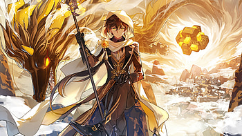Zhongli, Genshin Impact HD wallpaper