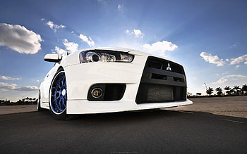 Evo X Close-Up, Lancer Evo HD wallpaper