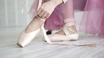 Ballet shoes in focus, Beautifully textured, Top-quality , Elegant and timeless HD wallpaper