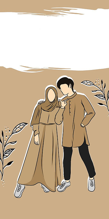 muslim couple, Islamic Couple HD phone wallpaper