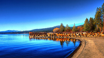 Emerald Bay, Captivating beauty, Nature's wonder, Breathtaking views HD wallpaper