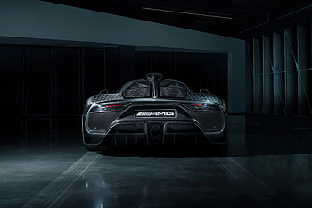 Mercedes Amg Project One Rear , mercedes-amg-project-one, mercedes, cars, 2022-cars, behance HD wallpaper