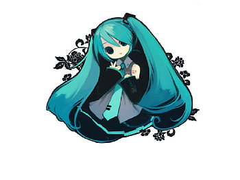 miku, pretty, smart, cute, aqua, tie HD wallpaper