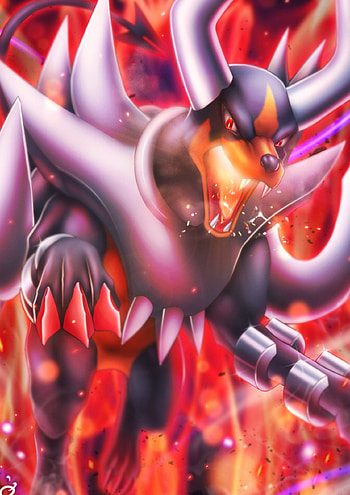Artwork, Houndoom HD phone wallpaper