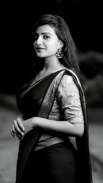 Vaishnavi Chaitanya, telugu actress, saree beauty HD phone wallpaper