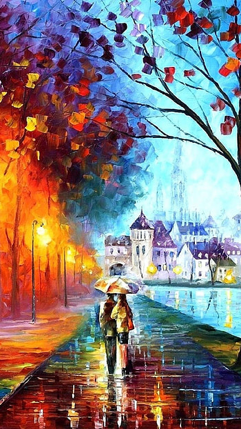 Fall art , Vibrant , Autumn beauty, Artistic backgrounds HD phone wallpaper