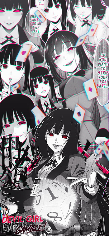 Yumeko Jabami — Kakegurui Gamble Queen , Yumeko Jabami, Anime, Kakegurui HD phone wallpaper