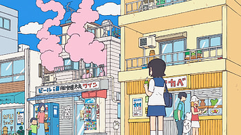 Anime : City the Animation Urban Scene in Vibrant Detail, Anime HD wallpaper
