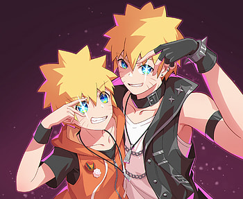 Naruto Uzumaki & Boruto Uzumaki, Boruto Uzumaki, Naruto Uzumaki, Anime, Boruto HD wallpaper