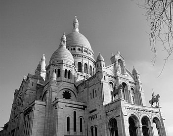 Sacred Heart Basilica, Paris Travels, High definition, background HD wallpaper