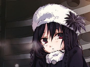 Anime Girl, cold, cute, girl, anime HD wallpaper