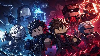 Roblox Roleplay Quad — Neon Clash Squad, Roblox HD wallpaper