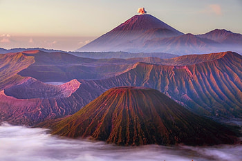 Mount-Bromo, sky, Nature, Mount, Bromo HD wallpaper