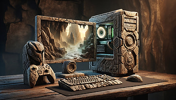 Epic Gaming PC Setup, gaming pc, video game HD wallpaper