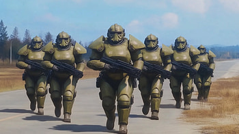 Fallout T-60 Power Armor, video game, Fallout HD wallpaper