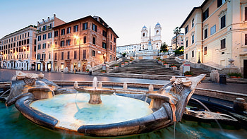 Barcaccia Fountain, Travels, Pilgerreise Rom Italien HD wallpaper
